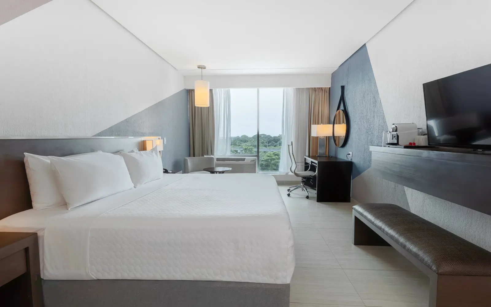 Habitación en un hotel participante